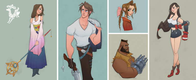 Illustration for article titled Final Fantasy, You Sure Look Different